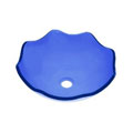 DeNovo Sardinia Clear Cobalt Oyster Glass Vessel