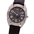 August Steiner 'Racing' Shark Strap Sport Watch