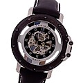 Akribos Men's XXIV 'Area 52' Automatic Black Watch