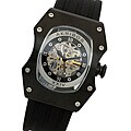 Akribos XXIV 'Gladiator' Automatic Black Watch