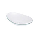 DeNovo Bari Frosted Natural Waves Vessel Sink