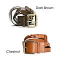 Linea Pelle Women's Split Weave Belt