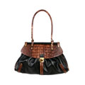 Pietro Alessandro Patent Leather Shoulder Bag