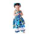 Sophias Style BoutiqueToddler Girls Blue Dress/ Pants Set