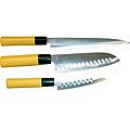 Santoku Kitchen Knives (Set of 3)