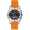 Tissot Men's T-Tactile T-Touch Orange Strap Watch