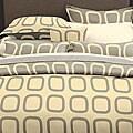 Block Party Butter Bedding Ensemble