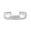 Sterling Silver High Polish Cuff Bangle