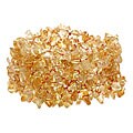 Multi-row Citrine Chip Stretch Bracelet