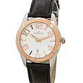 August Steiner Men's Genuine Lizard Strap Watch