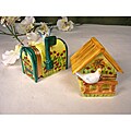 Limoges Birdhouse and Mailbox Keepsake Box Set