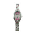 Now Women's Pink Crystal Quartz Dress Watch