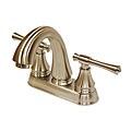 Brushed Nickel Centerset Bathroom Faucet