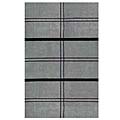 Hand-tufted Black Line Wool Rug (8' x 10'6)