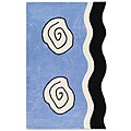 Handmade Elite Contemporary Wool Rug (8' x 11')