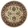 Handmade Elite Traditional Wool Rug (8' Round)