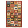 Handmade Elite Flat-woven Wool Rug (9' x 12')
