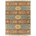 Handmade Elite Flat-woven Wool Rug (4' x 6')