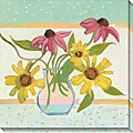 Kim Coulter 'Flowers for Annie I' Canvas Art