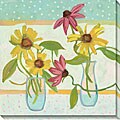 Kim Coulter 'Flowers for Annie II' Canvas Art