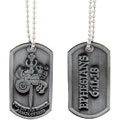 Armor of God Dog Tag Necklace