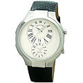 Philip Stein Teslar Round Women's Dual Time Watch
