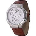 Philip Stein Teslar Round Women's Dual Time Watch