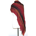 Red Timeless Stripes Shawl (India)