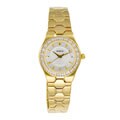 Geneve Women's Goldtone Cubic Zirconia Watch