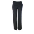Larry Levine Black Linen Pants with Sash