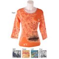 Steven Edwards Printed 3/4-sleeve Shirt