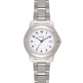 Geneve Men's Silvertone Bracelet Watch