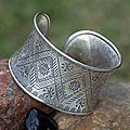 Sterling Silver 'Sunflower' Bracelet (Thailand)