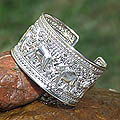 Sterling Silver 'Elephant Parade' Bracelet (Thailand)
