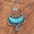 Handmade 'Inca Goblet' Amazonite Necklace (Peru)