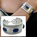 Lapis Lazuli 'Enigma' Bracelet (India)