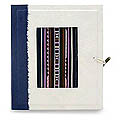 World of Navy Blue Natural Fiber Photo Album (Thailand)