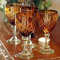 Set of 4 Earthly Delights Wine Glasses (Mexico)