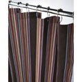 Luggage Stripe Canvas Shower Curtain