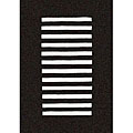 Hand-tufted Trax Black Wool Rug (8' x 11')