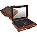 Premium Wood Poker Chip and Accessories Case