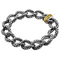 Scott Kay Sterling Silver and 18k Gold Bracelet