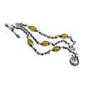 Scott Kay Silver Champagne Quartz Bracelet
