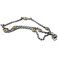 Scott Kay Sterling Silver and 18k Gold Bracelet