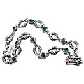 Scott Kay Sterling Silver Blue Topaz Bracelet