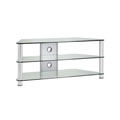 TV/ LCD/ DLP Audio Stand with 3 Glass Shelves