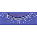 Blue Blackjack Felt Layout