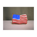 Limoges Hand-painted American Flag Keepsake Box