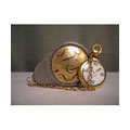 Limoges Hand-painted Pocket Watch Keepsake Box
