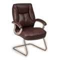 Office Star Leather Guest Chair